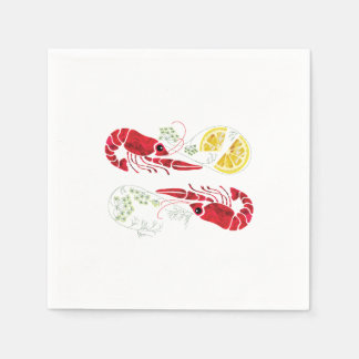 Serviette En Papier Kräftskiva / Réchauffer l'écorce Elegant Citron et