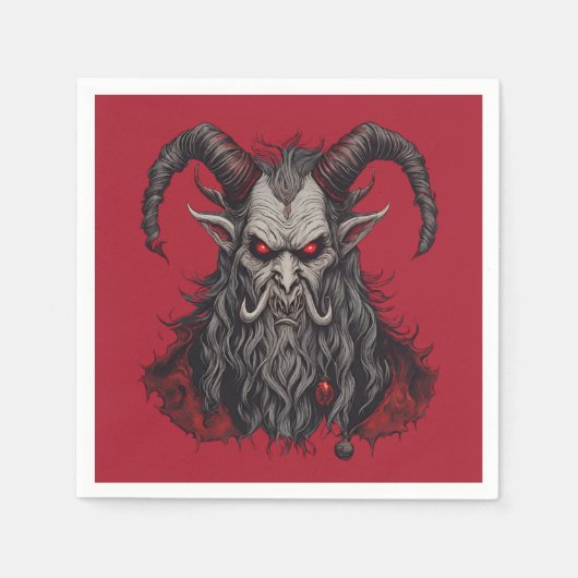 Serviette En Papier Krampus (Devant)