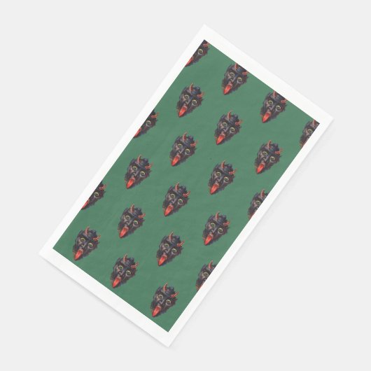 Serviette En Papier Krampus Serviette d'hôte Napkin (Coin)