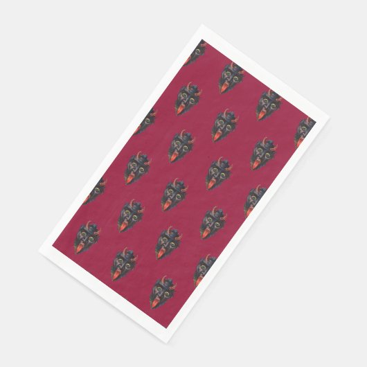 Serviette En Papier Krampus Serviette d'hôte Napkin (Coin)