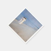 Serviette En Papier Kroyer - Soirée d'été sur Skagen Beach (Coin)