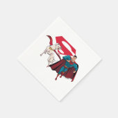 Serviette En Papier Krypto et Superman (Coin)