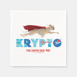 Serviette En Papier Krypto Le Super Chien