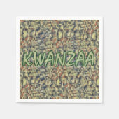 Serviette En Papier Kwanzaa (Devant)
