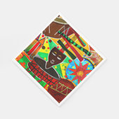 Serviette En Papier Kwanzaa (Coin)