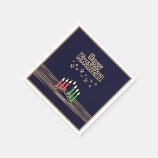 Serviette En Papier Kwanzaa (Coin)