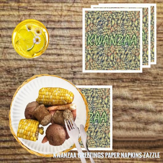 Serviette En Papier Kwanzaa