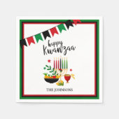 Serviette En Papier Kwanzaa (Devant)