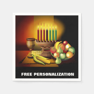 Serviette En Papier Kwanzaa Papier serviettes
