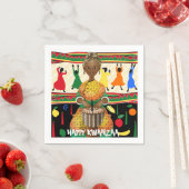 Serviette En Papier Kwanzaa Vacances afro-américaines (En situation)