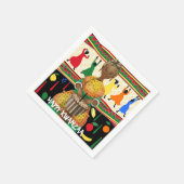 Serviette En Papier Kwanzaa Vacances afro-américaines (Coin)
