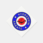 Serviette En Papier Kyokushin Karate (Coin)