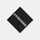 Serviette En Papier Kyokushin Karate (Coin)