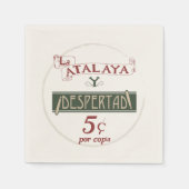Serviette En Papier La Atalaya Despertad 5 cents (Devant)