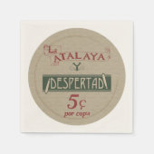 Serviette En Papier La Atalaya Despertad 5 cents (Devant)