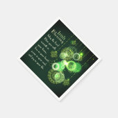 Serviette En Papier La bénédiction irlandaise, Seigneur vous bénisse l (Coin)