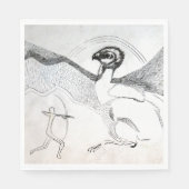 Serviette En Papier La chasse (Devant)