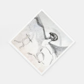 Serviette En Papier La chasse (Coin)