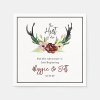 La chasse est au-dessus du Mariage floral rustique