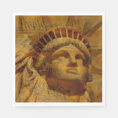 Serviette En Papier La Constitution américaine (Devant)