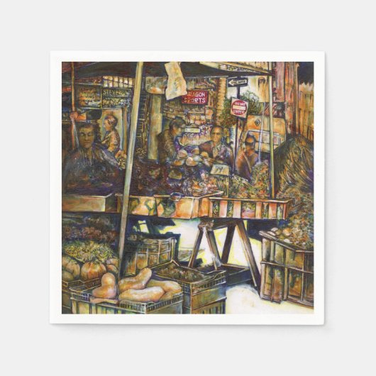 Serviette En Papier La créativité éclatante toute lumière (Devant)