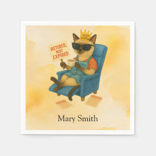 Serviette En Papier La dame du déjeuner sert de la nourriture pour les