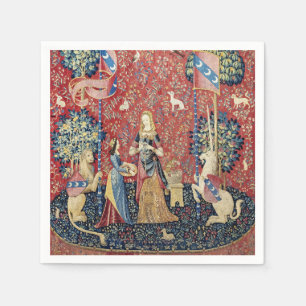 Serviette En Papier La Dame et la licorne, Odeur
