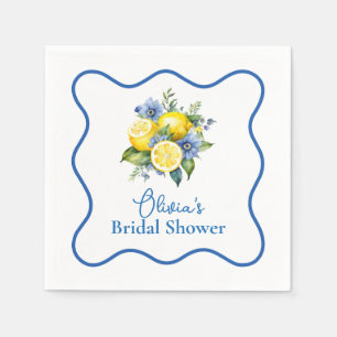Serviette En Papier La Dolce Vita Lemon Enterrement de Vie de Jeune Fi