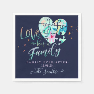 Serviette En Papier La Femme de famille