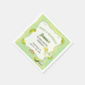 Serviette En Papier La fête de jeune fille de Margs et Matrimony (Coin)