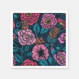 Serviette En Papier La fête des souris