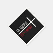 Serviette En Papier La foi dans le sang Croix chrétienne (Coin)