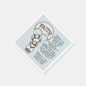 Serviette En Papier La foi guidera (Coin)