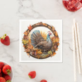 Serviette En Papier La générosité de la nature : la récolte (En situation)