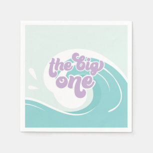 Serviette En Papier La grande fête d'anniversaire de la plage de la va