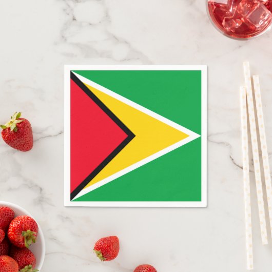 Serviette En Papier La Guyane (En situation)