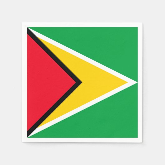 Serviette En Papier La Guyane (Devant)