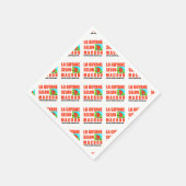 Serviette En Papier La Guyane selon Macron est une île (Coin)