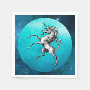 Serviette En Papier La licorne à puces