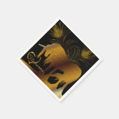 Serviette En Papier La licorne d'or (Coin)