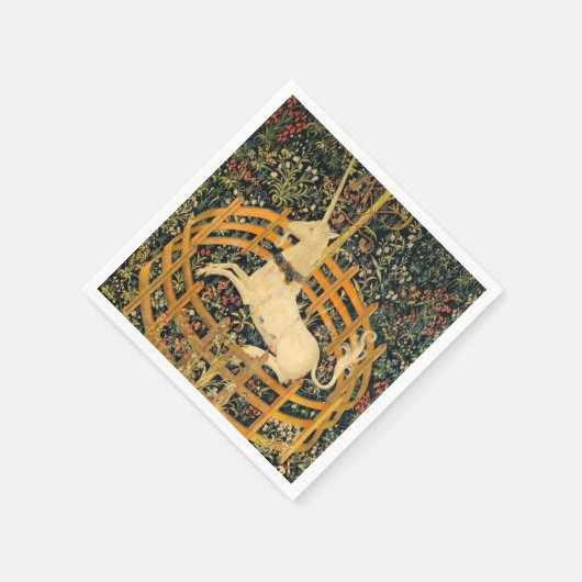 Serviette En Papier La licorne en captivité (Coin)