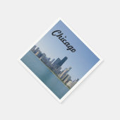 Serviette En Papier La ligne aérienne de Chicago (Coin)