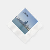 Serviette En Papier La ligne aérienne de Chicago (Coin)