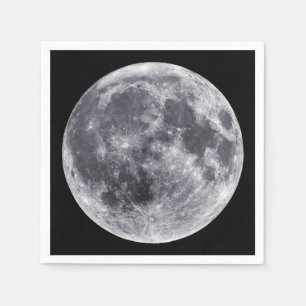 Serviette En Papier La Lune