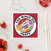 Serviette En Papier La Mince Pie Party (En situation)