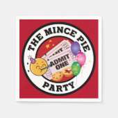 Serviette En Papier La Mince Pie Party (Devant)