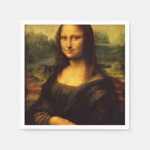 Serviette En Papier La Mona Lisa