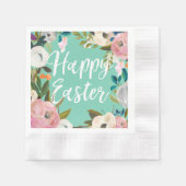 Serviette En Papier La Monnaie de Printemps Joyeux Pâques (Devant)