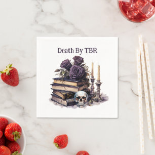 Serviette En Papier La Mort par TBR, Amoureux des Livres, Club de Lect