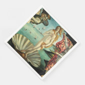 Serviette En Papier La naissance de Vénus par Sandro Botticelli (Coin)